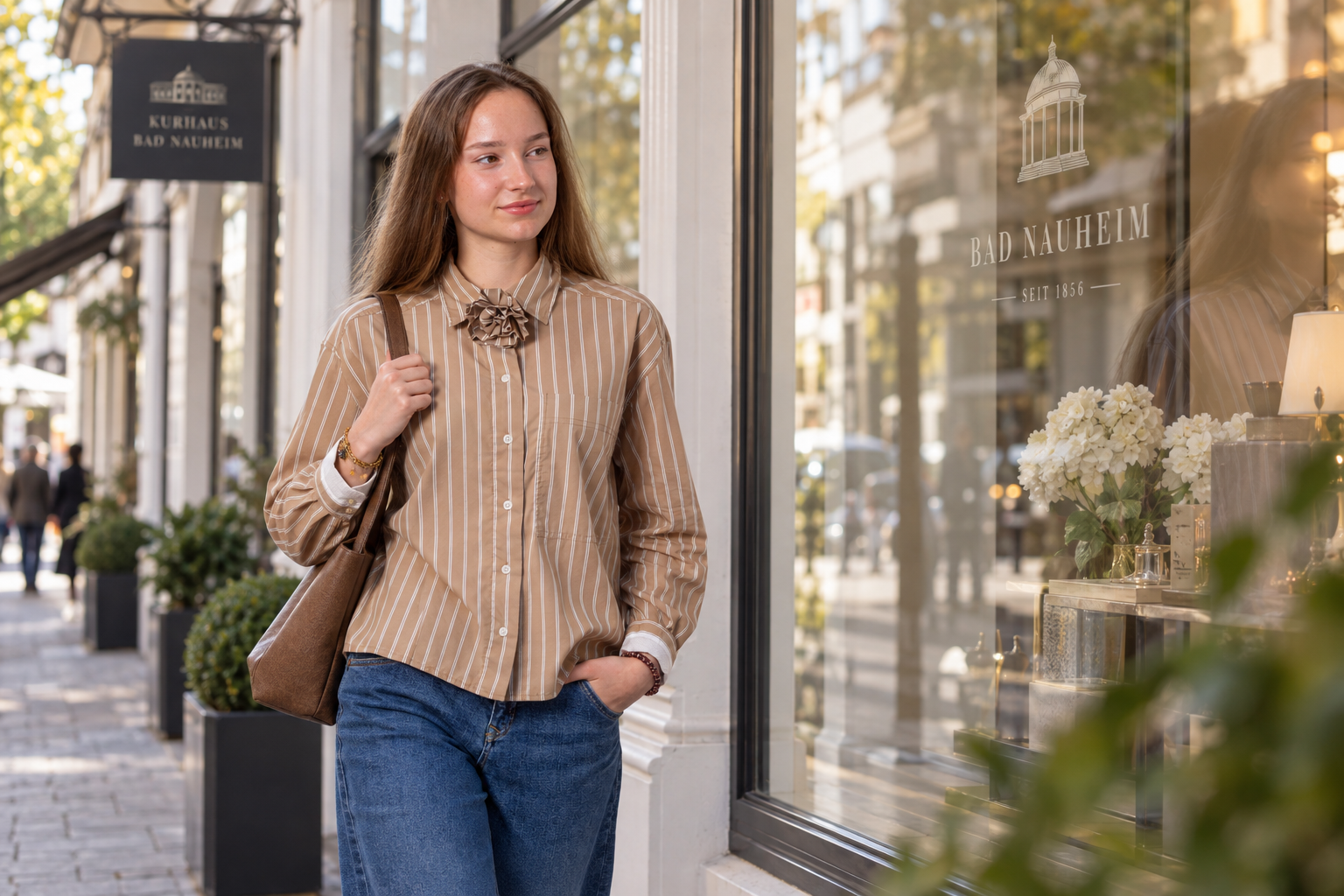 Bad Nauheim Streetstyle - Streifenbluse MILA