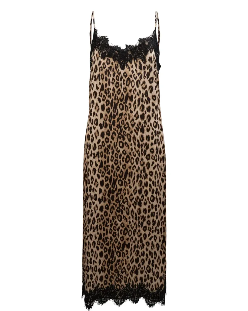 [P3502_707303_PR-34] NULIONA Maxikleid mit Leopardenprint und Spitzenbesatz (34)