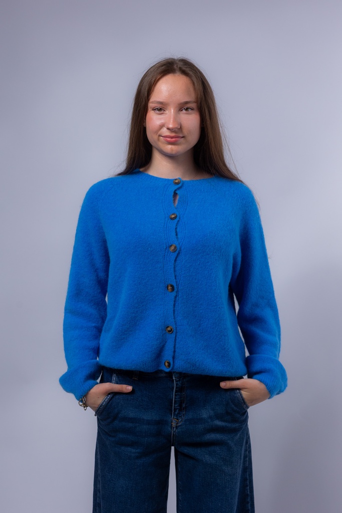 [P3514_MA5057_BL-S] Cardigan Marcia (Blau, S)