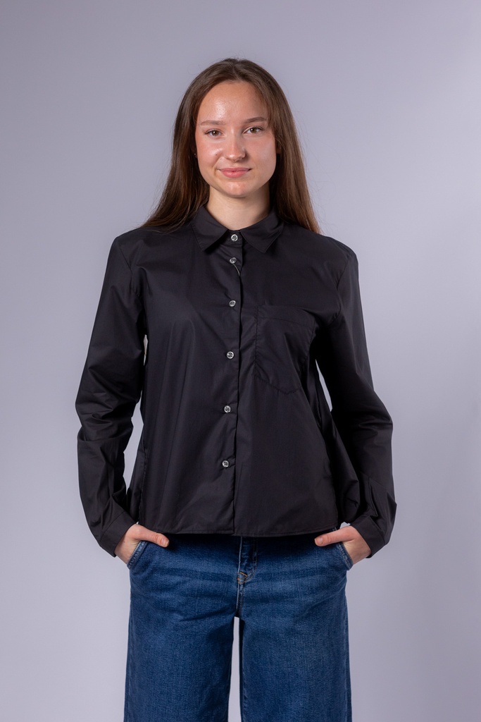 [P3520_82040_SW-36] Boxybluse Malin (Schwarz, 36)