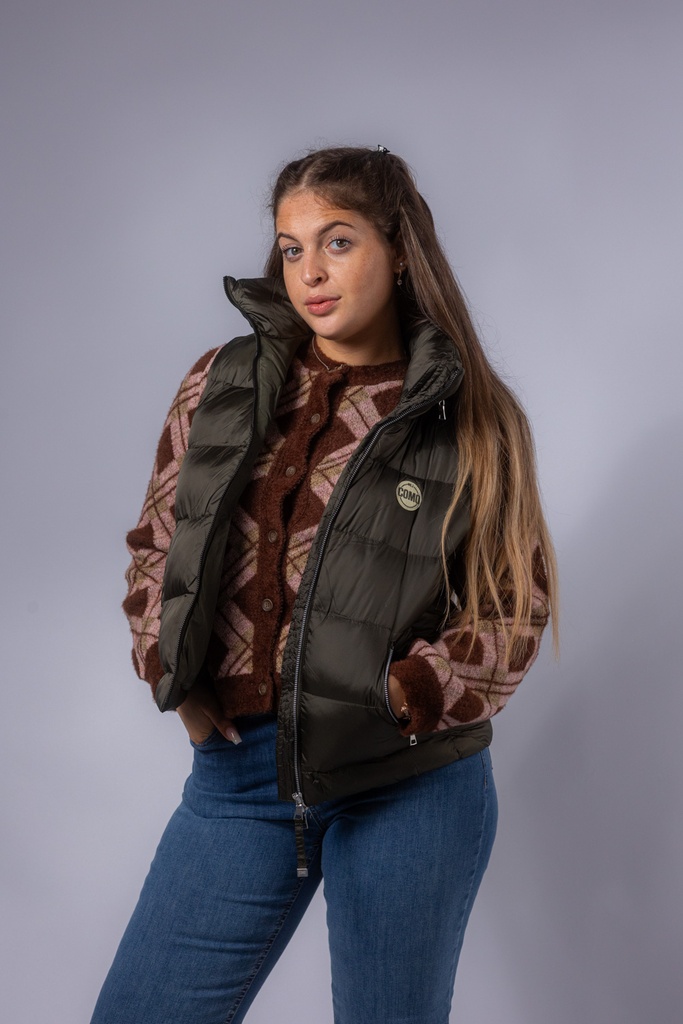 [P3547_Arezo_TP-S] Steppweste AREZO (Taupe, S)