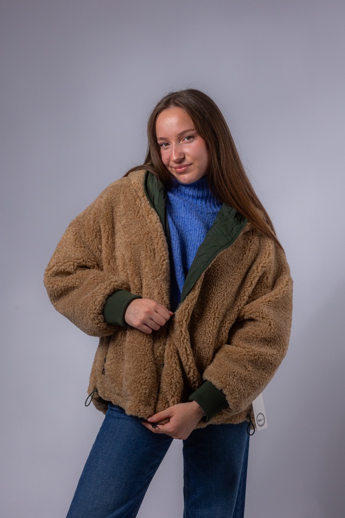 [P3547_Arno_OL-XS] Wendejacke ARNO mit Teddy (XS)