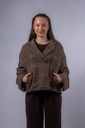 Blazer mit Glencheck Webmuster