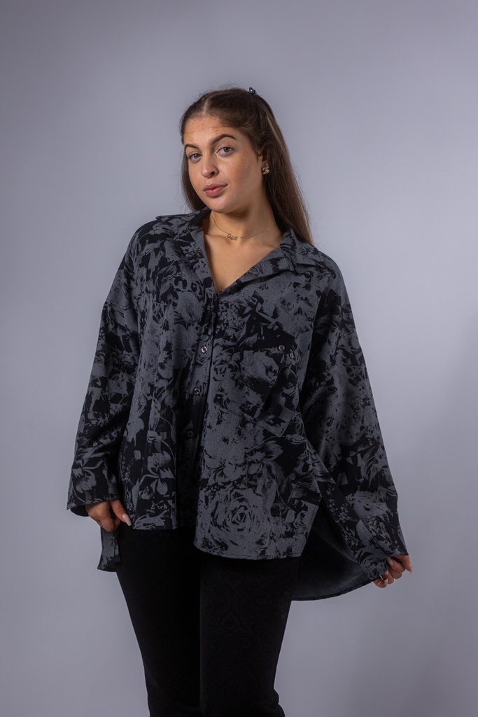 [P3552_26WSD52G_PR-S] Bluse Fantasyprint (S)