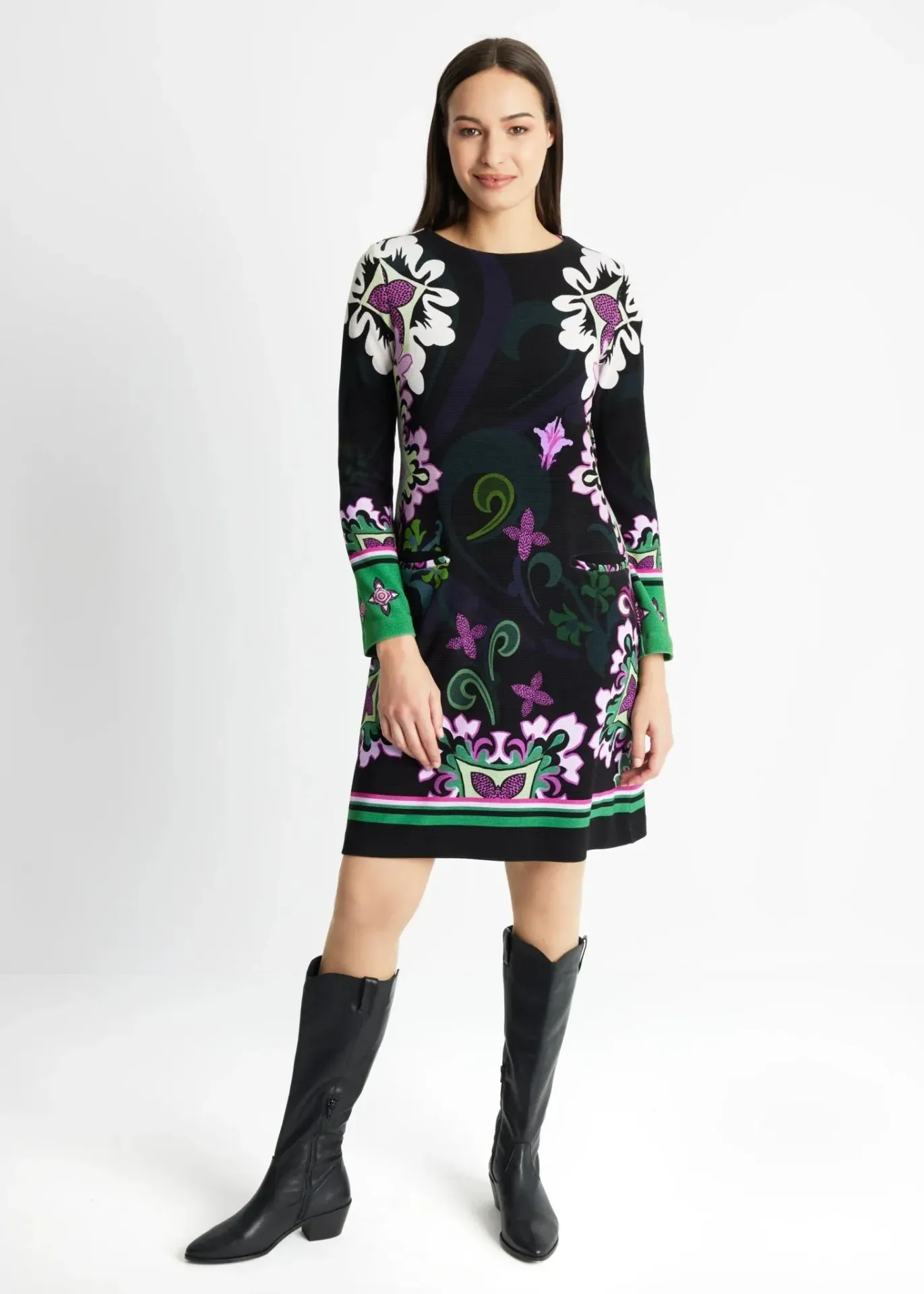 Kleid mit Floralprint REBICA