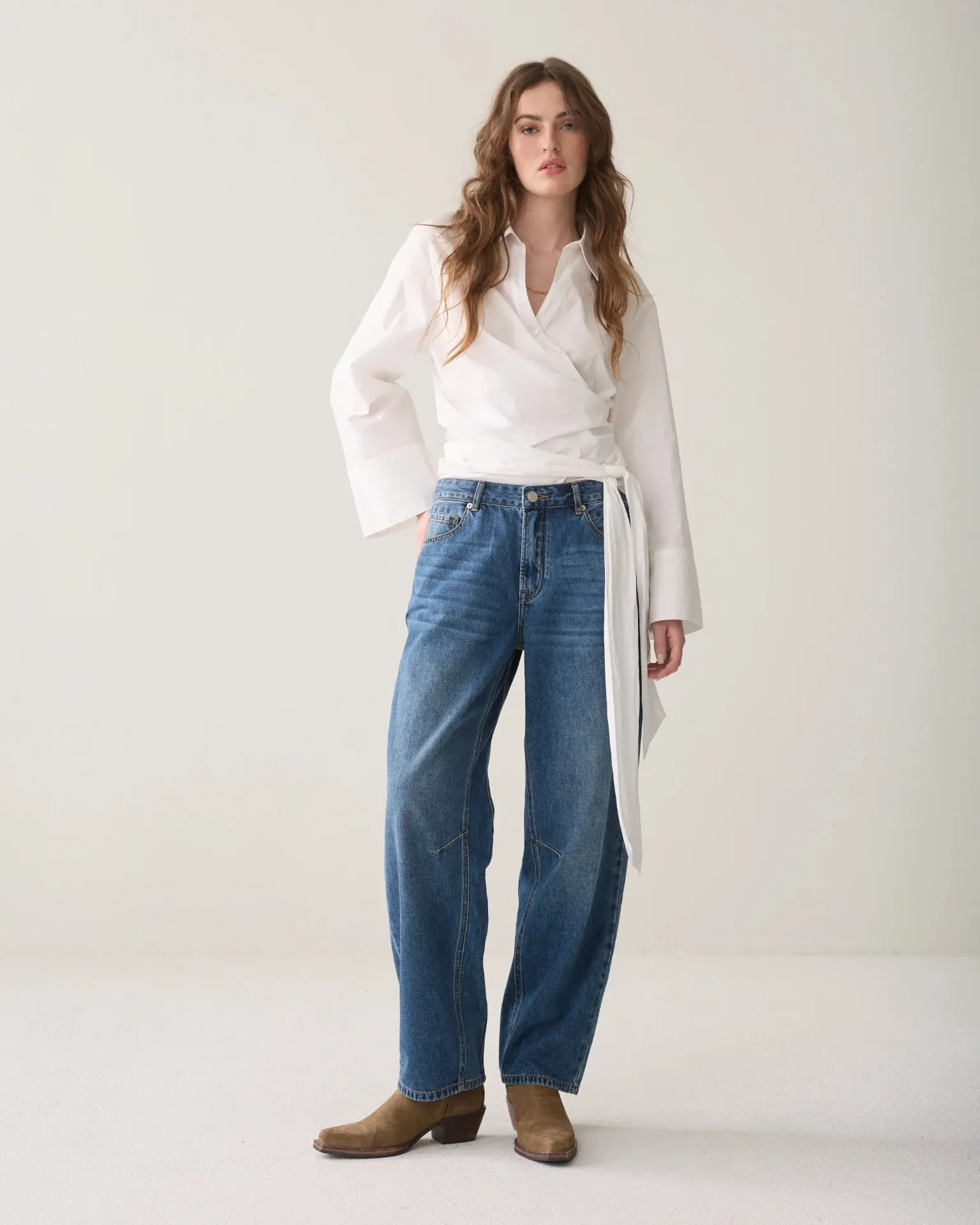 [P3586_5169_DE-36] Balloon Jeans (36)