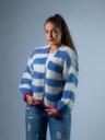 Cardigan, gestreift