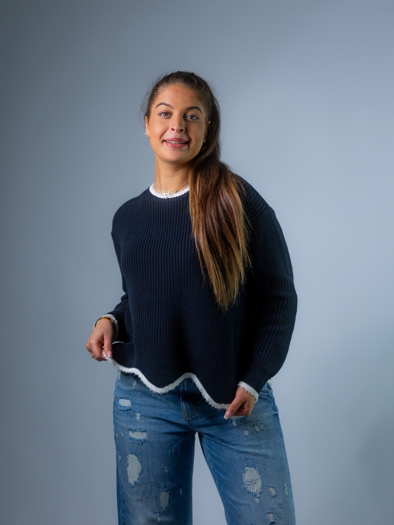 [264451_BL-S] Pullover, blau (Blau, S)