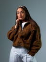 Jeansjacke mit Kapuze