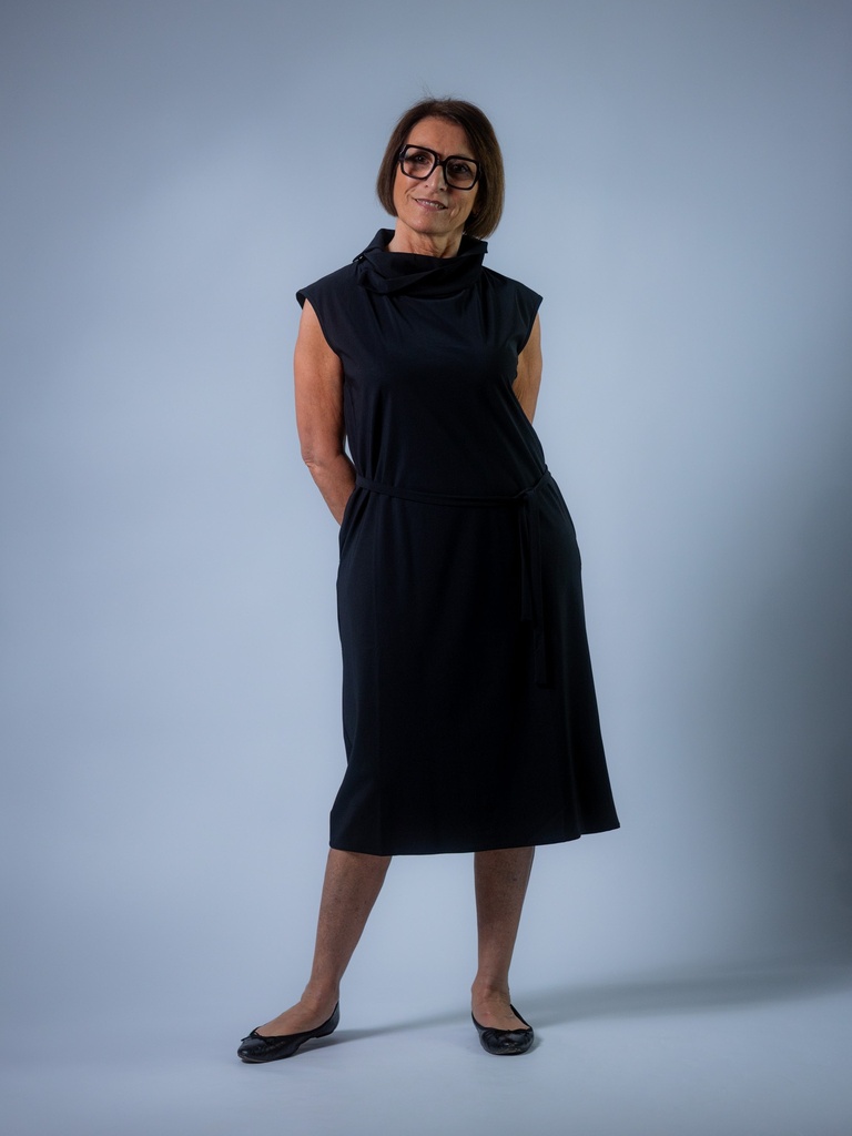 [Liane_SW-XS] Businesskleid schwarz (XS)