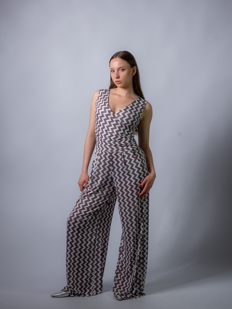 [10056T_PR-M] Jumpsuit Print