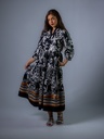 Maxikleid mit V-Ausschnitt