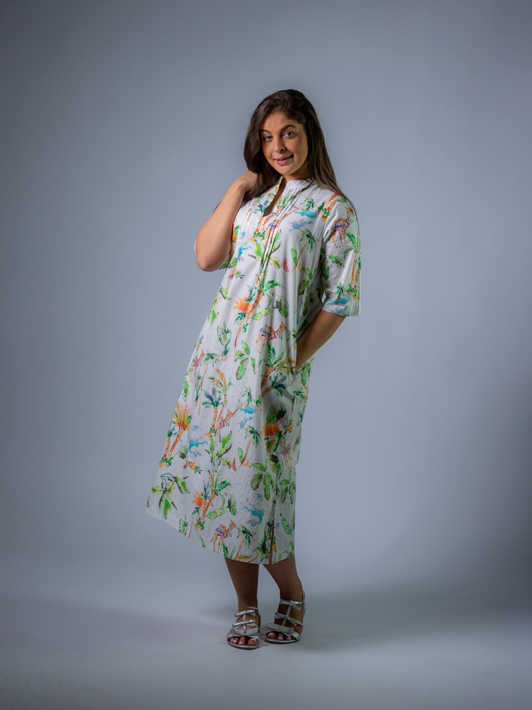 [156380_PR-36] Blusenkleid mit Halbarm (36)