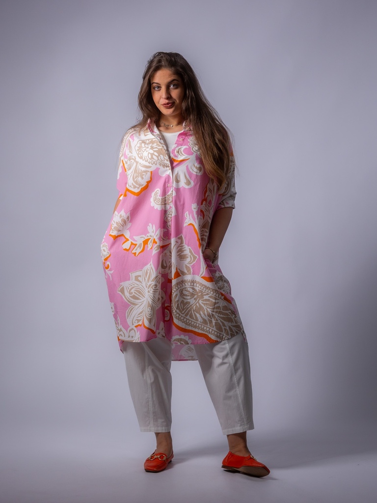 Lockeres Hemdblusen-Kleid